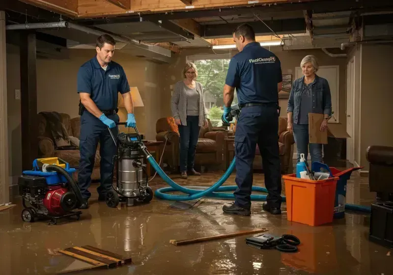 Basement Water Extraction and Removal Techniques process in Hebron, CT